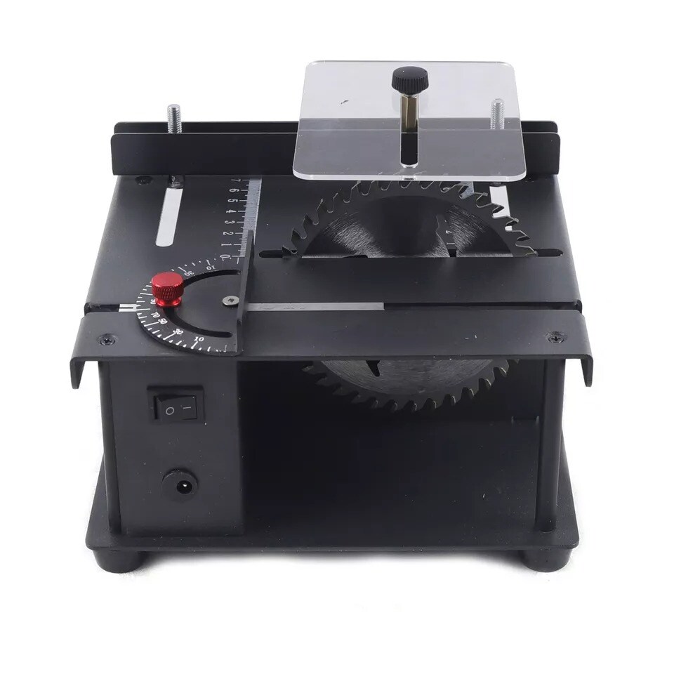 Compact Mini DIY Table Saw Rotating Speed 1000-3000r/min Work Shop Portable 110V