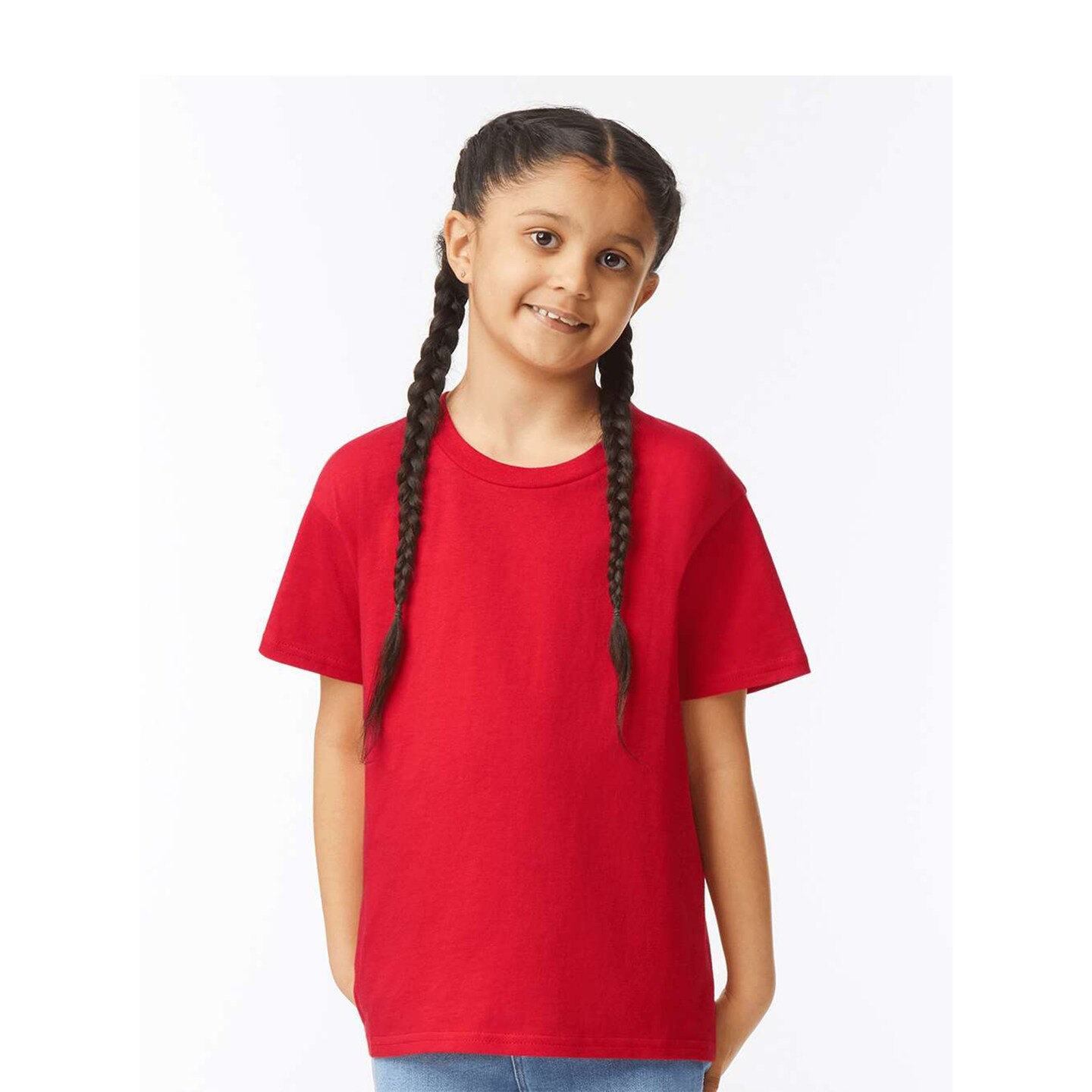Gildan® Softstyle Youth Crew Neck Short Sleeve T-Shirt for School, Everyday Wear & Custom Printing
