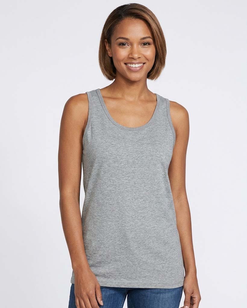 Gildan Softstyle Sleeveless Tank Top for Custom Printing & Active Lifestyle Use Cotton Tank