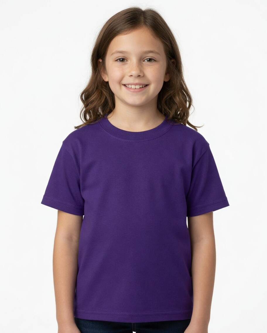 Gildan Youth DryBlend Crewneck Short Sleeve T-Shirt for School Wear Moisture Wicking Everyday Tee