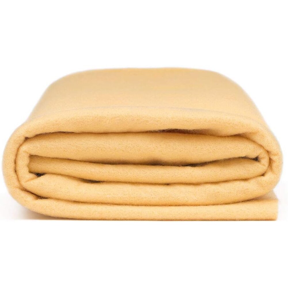 1 Yard Butterscotch Acrylic Felt Fabric 72″ Wide Soft Durable 1.6mm Thick Craft DIY Arts Crafts Decorations Sewing
