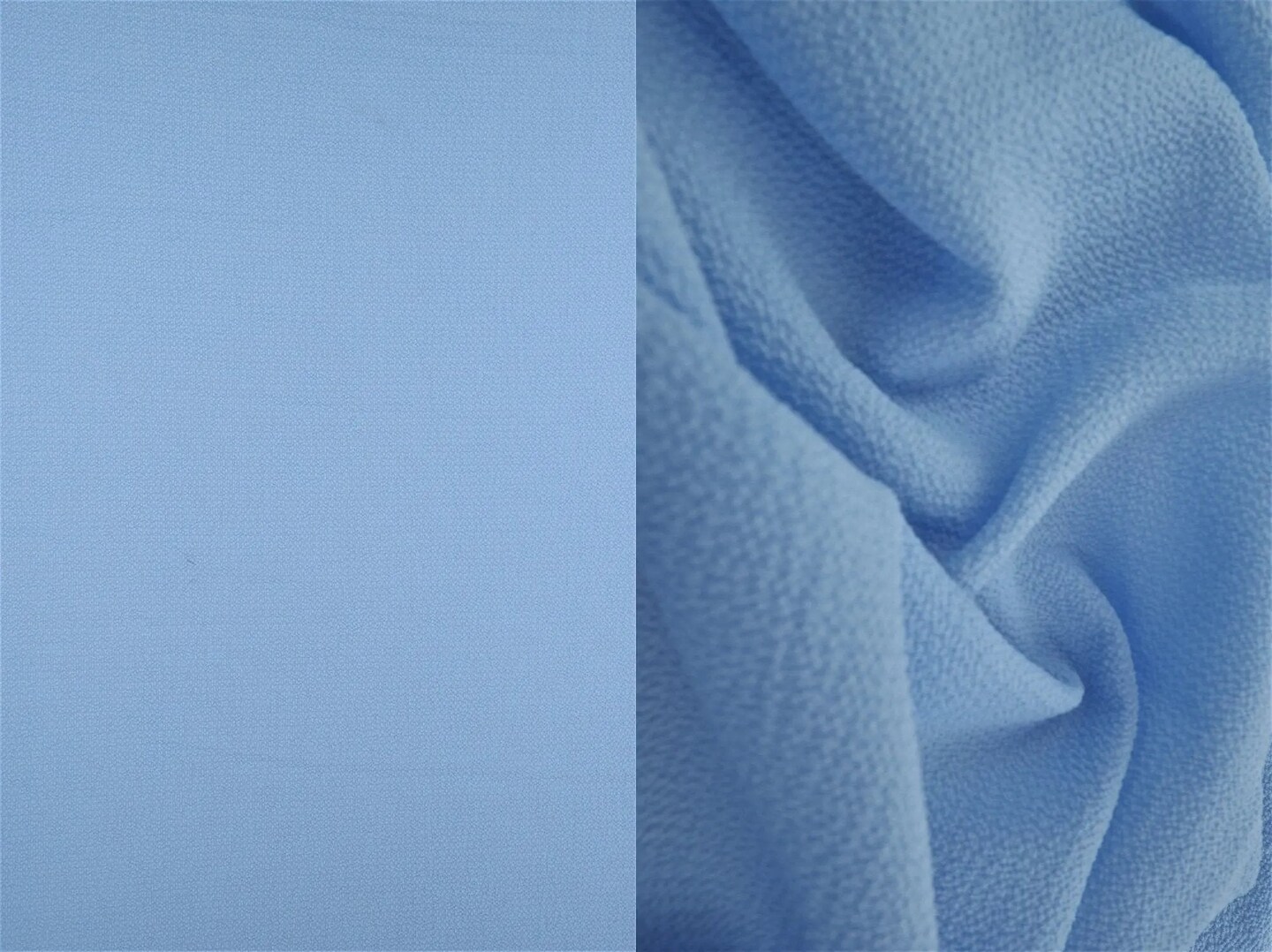 1 Yard Solid Ghost Bubble Crepe Fabric, Lightweight Textured Stretch 57/58" Wide for Apparel