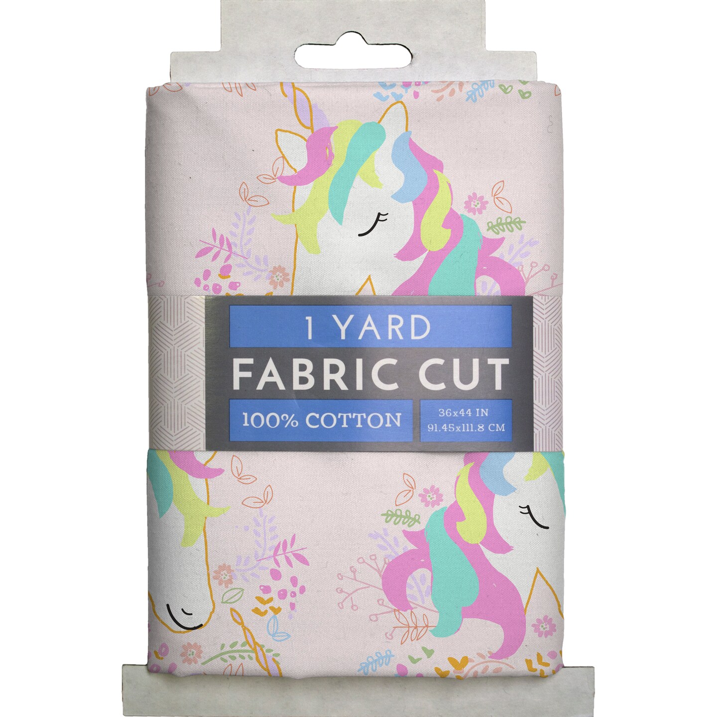 GOODNIGHT UNICORN PINK 1 YD CUT COTTON
