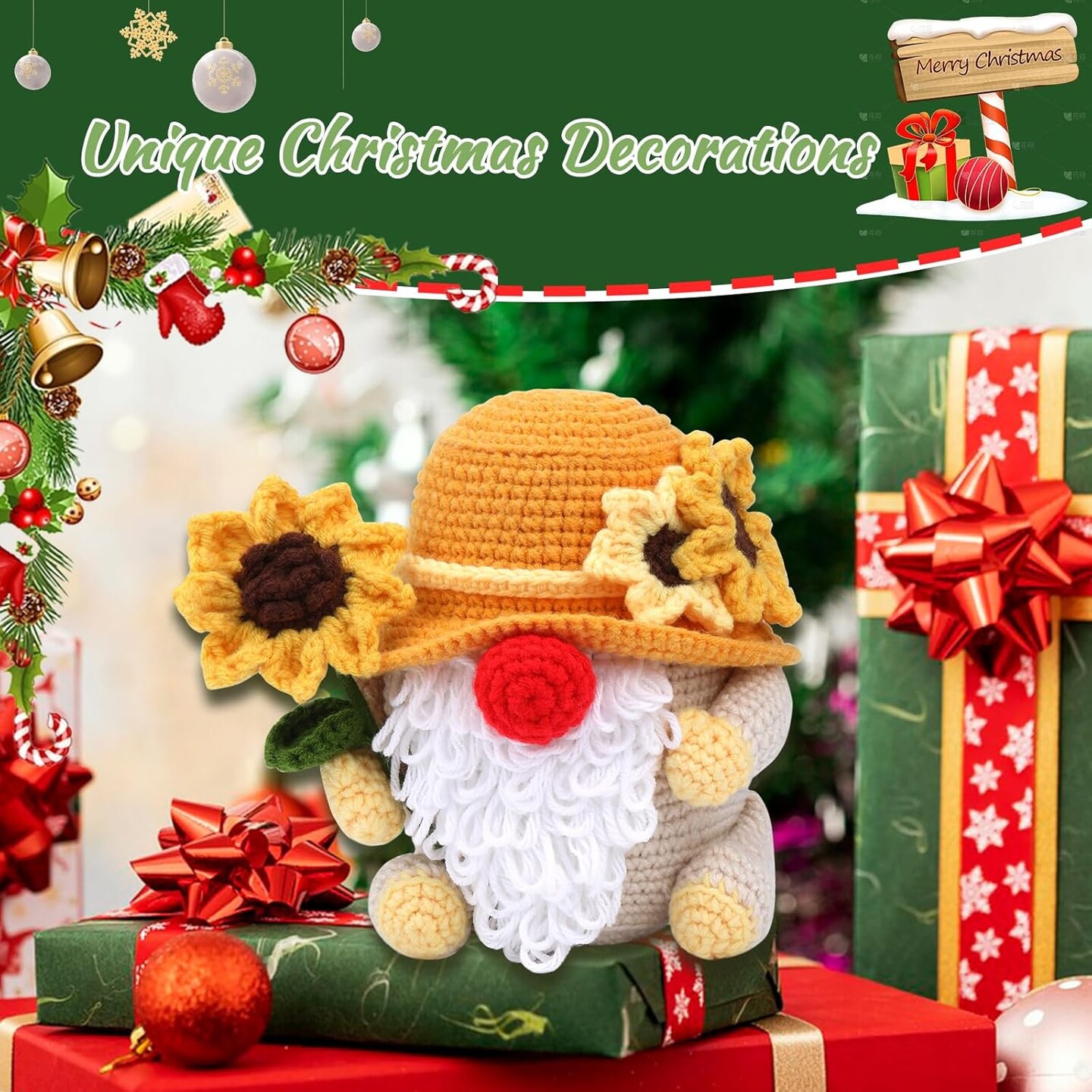 Crochet Starter Kits with Step-by-Step Tutorials Videos (Yellow) 1.18 x 0.79 x 0.39 inches