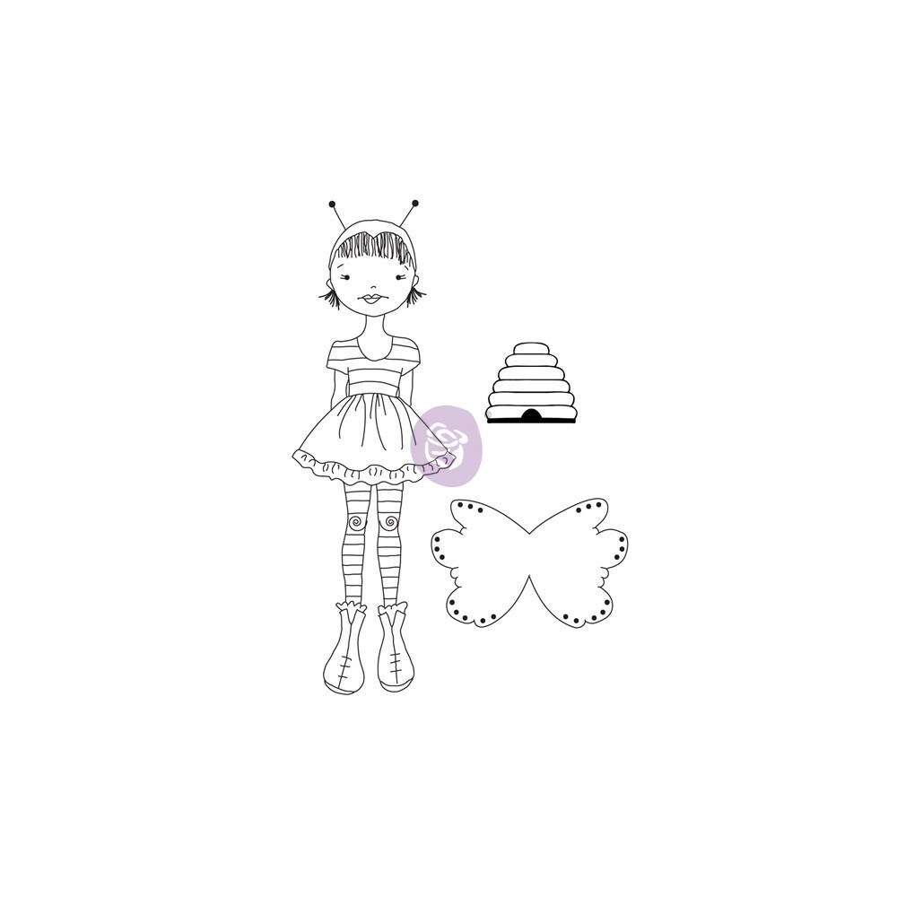 JN Doll Stamps Bee Girl Michaels jn-doll-stamps-bee-girl-michaels