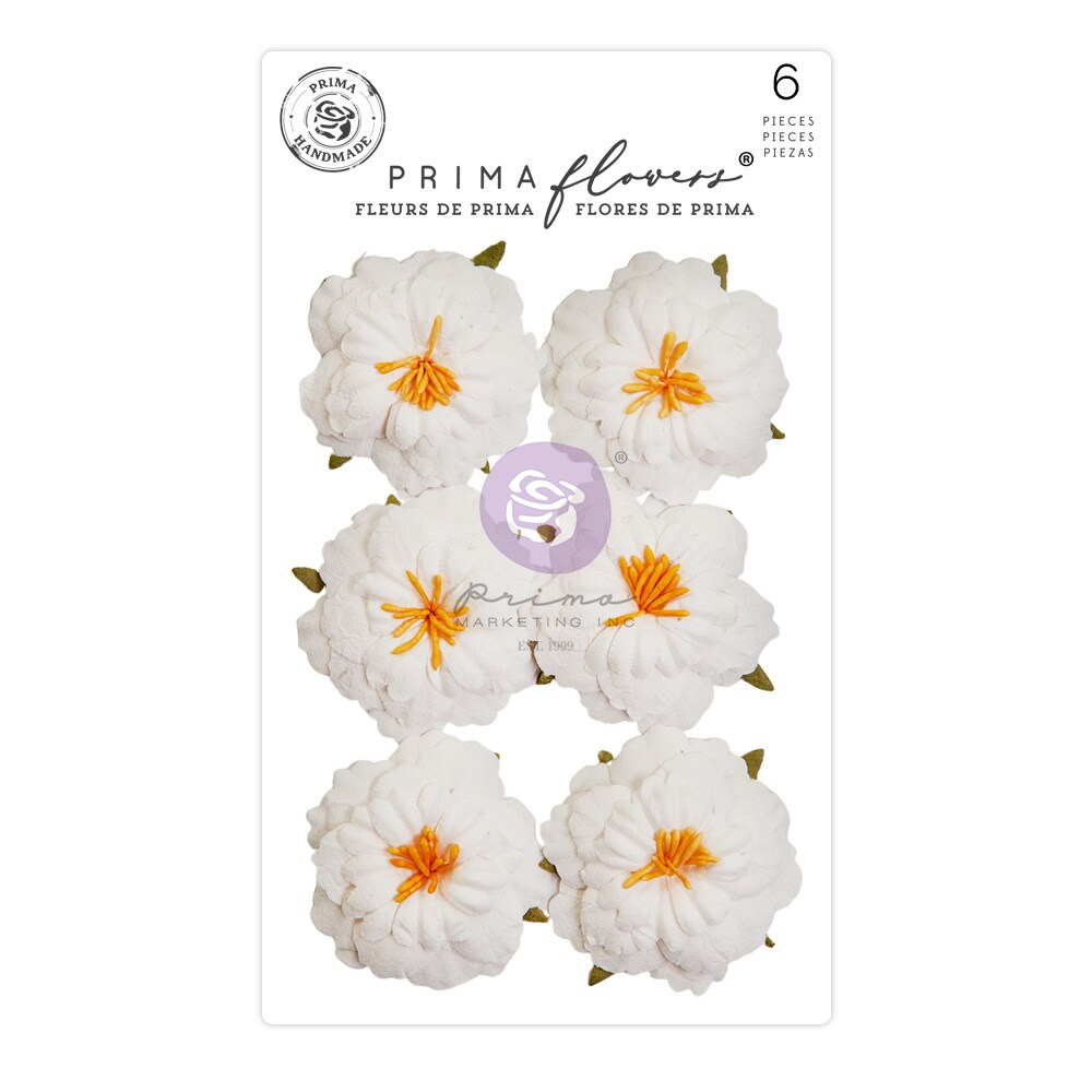 Spring Abstract Collection Flowers - Floral Song - 6 pcs mulberry paper 
