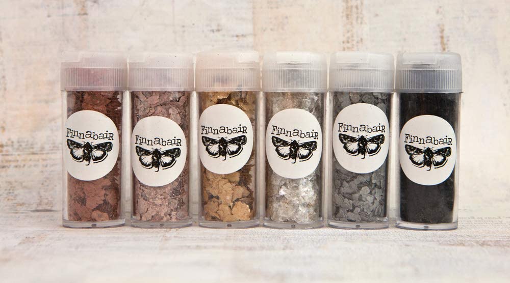 Art Ingredients- Metallic Micro Beads 6 pcs