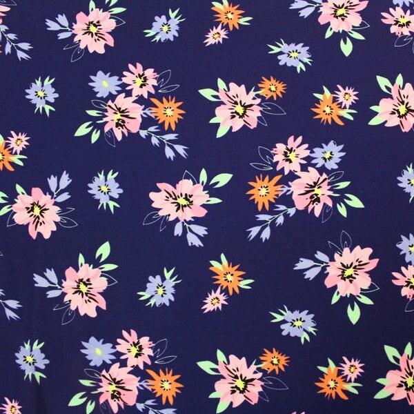 Damsel Daisy Printed Spandex