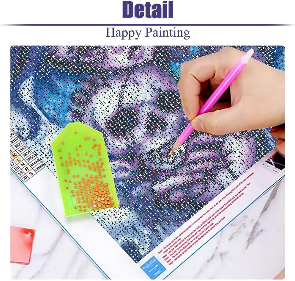 5D Gothic Diamond Painting Kit – Skull Art for Wall Décor (12x16 inches)