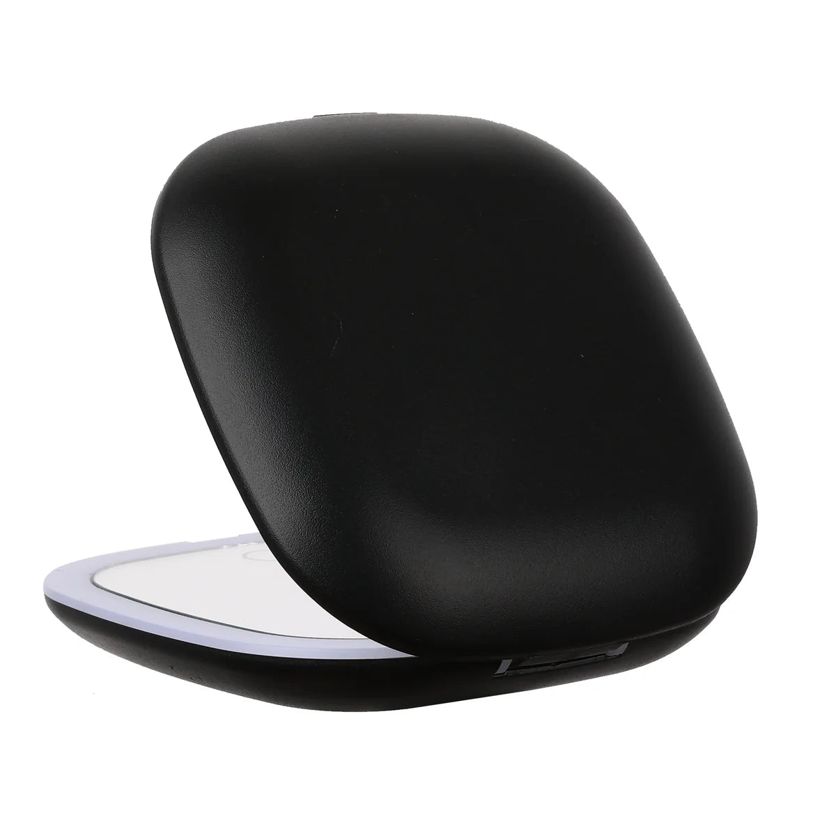 Black - 1x/3x Magnifiying Rechargeble LED Compact Makeup Mirror