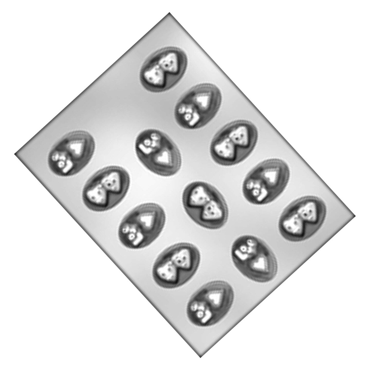 Lay-On Spoon Assortment Mint Chocolate Mold