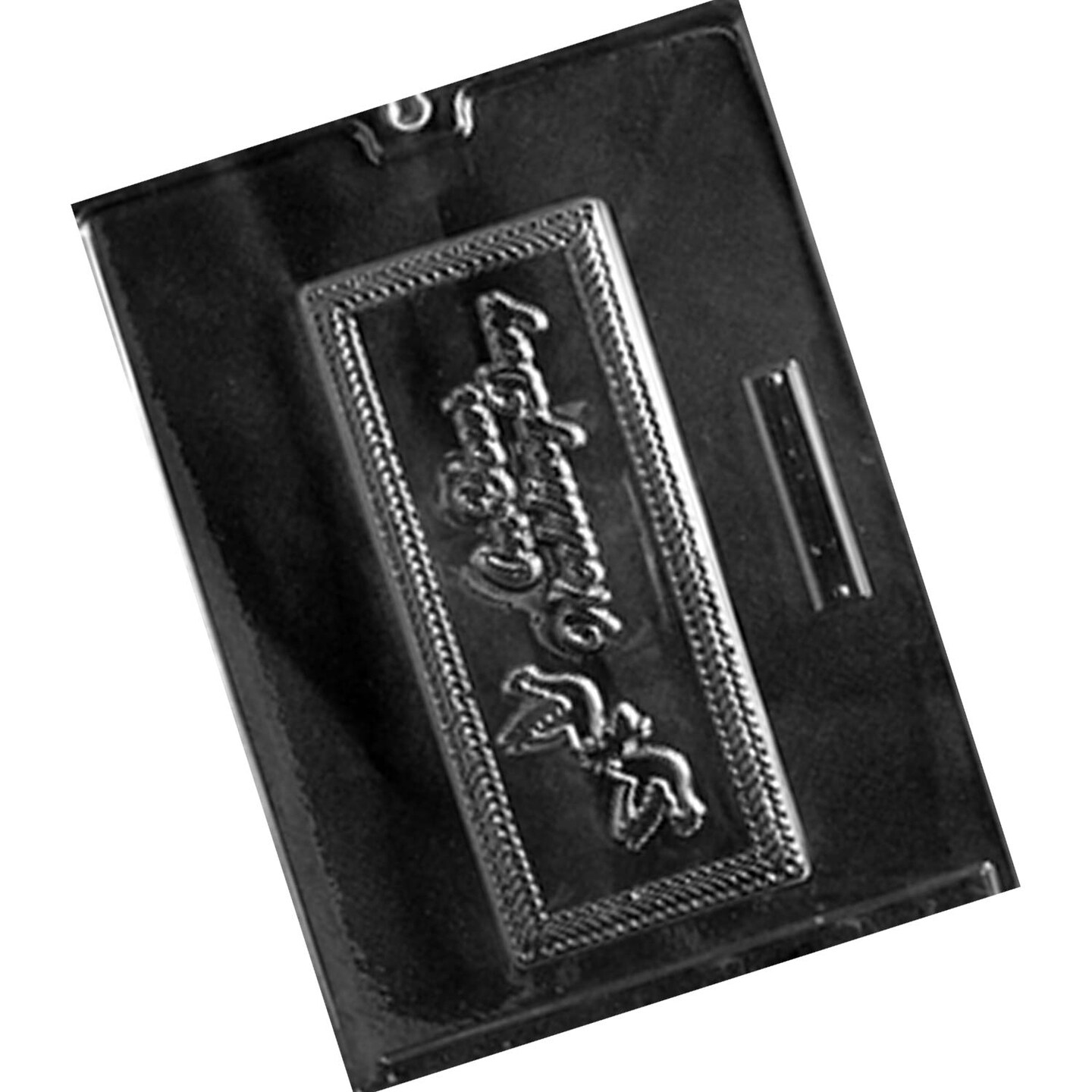 On Your Wedding Day Card Chocolate Mold for Sweet Wedding Favors