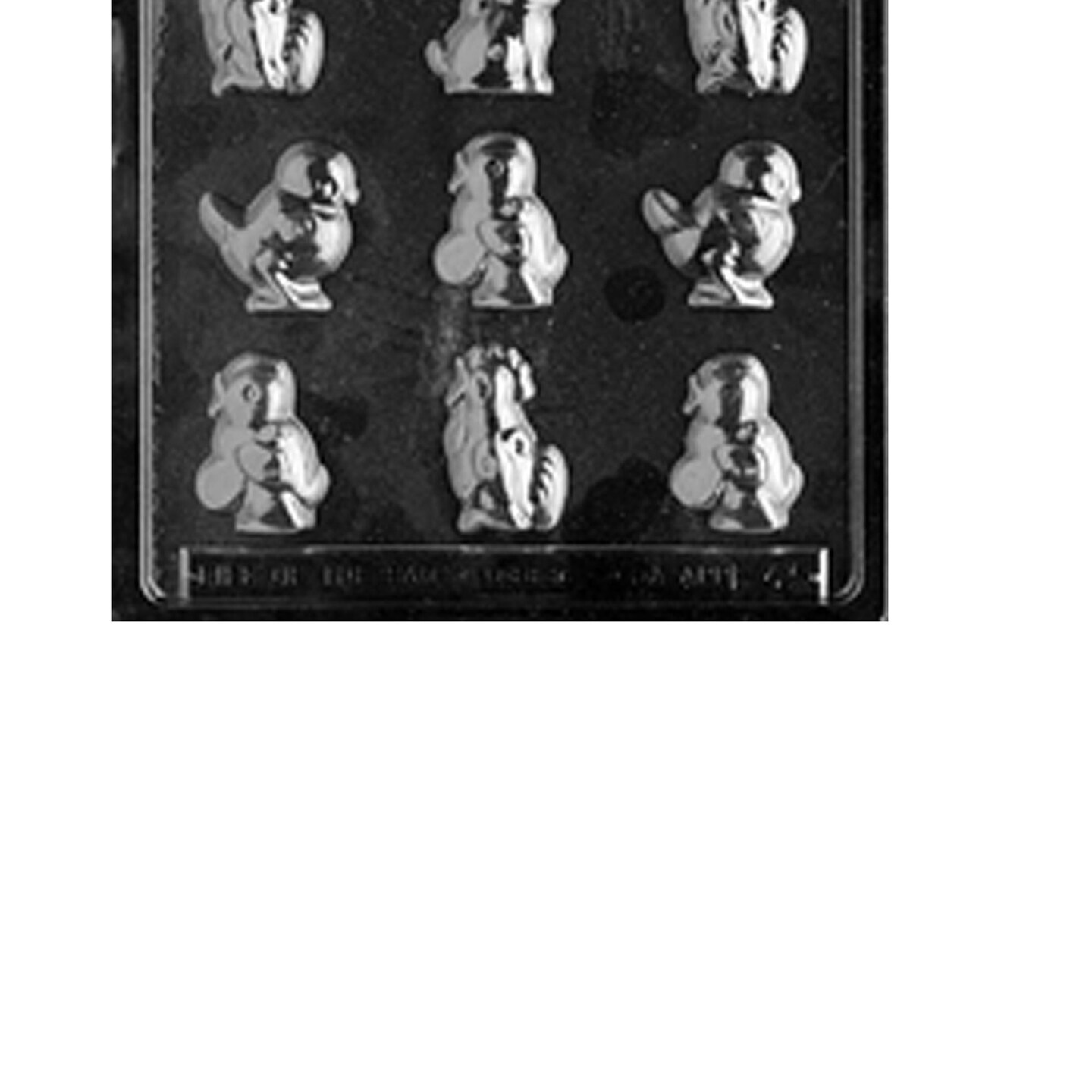 Chick &#x26; Rabbit Assortment Chocolate Mold