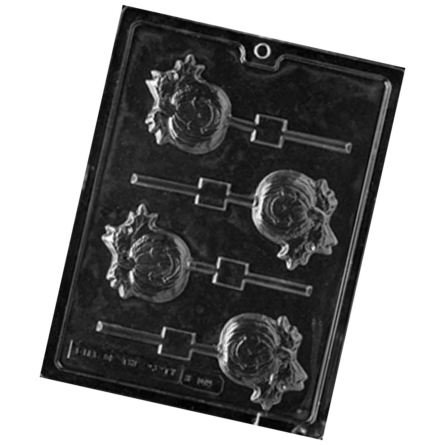 Pumpkin Lollipop Chocolate Mold for Halloween Treats