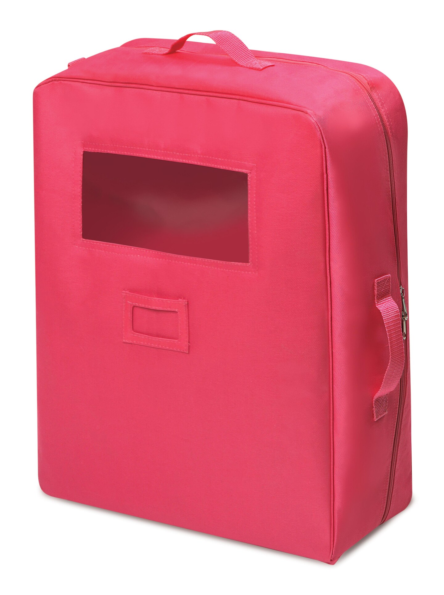 Badger Basket Double Doll Travel Case with Bunk Bed and Bedding - Pink