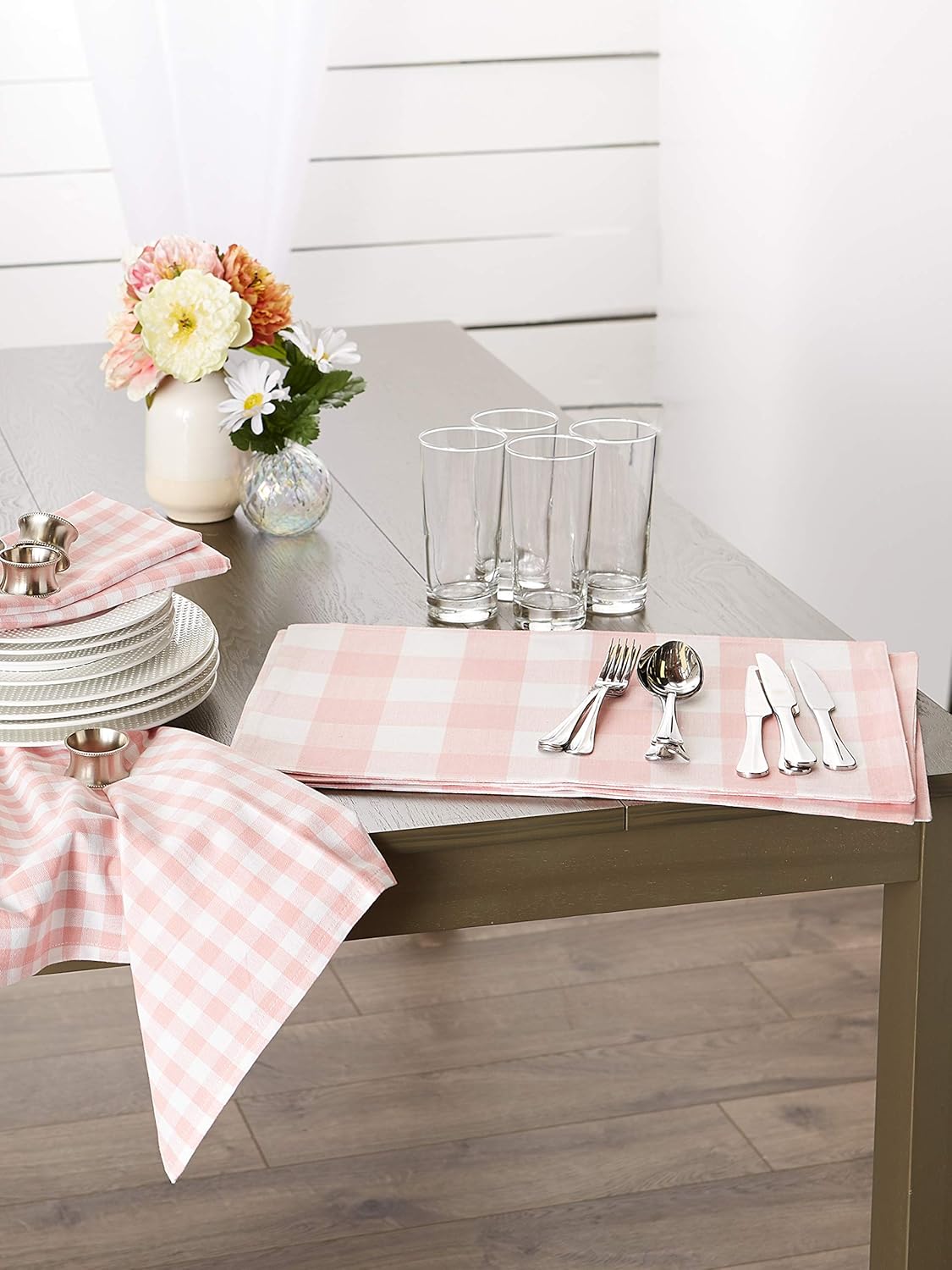 Tabletop Collection, Pink, Placemat Set