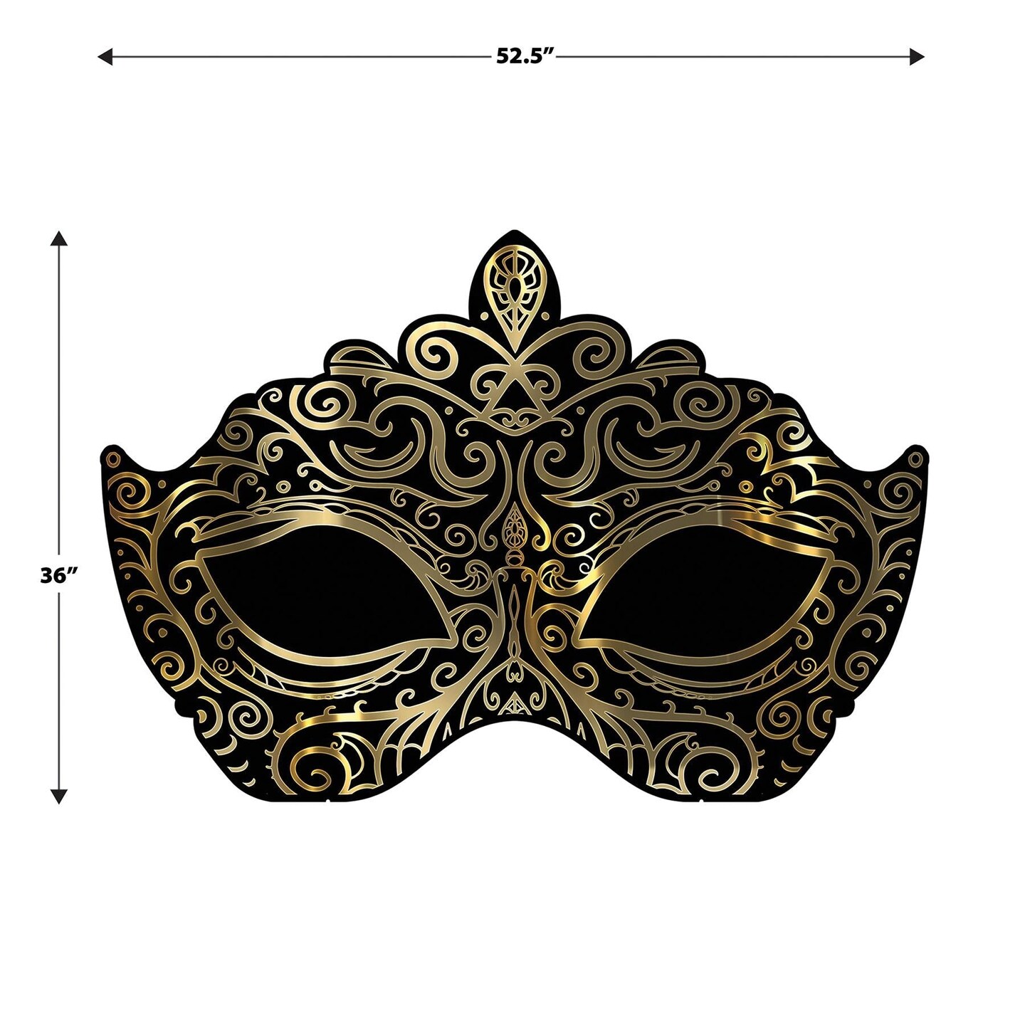 Beistle Masquerade Mask Stand-Up Decoration
