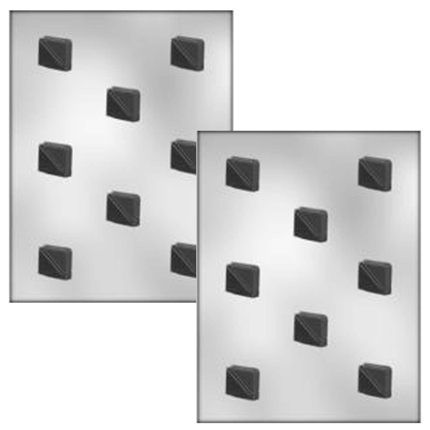 Split Diamond Chocolate Mold for Elegant Treats