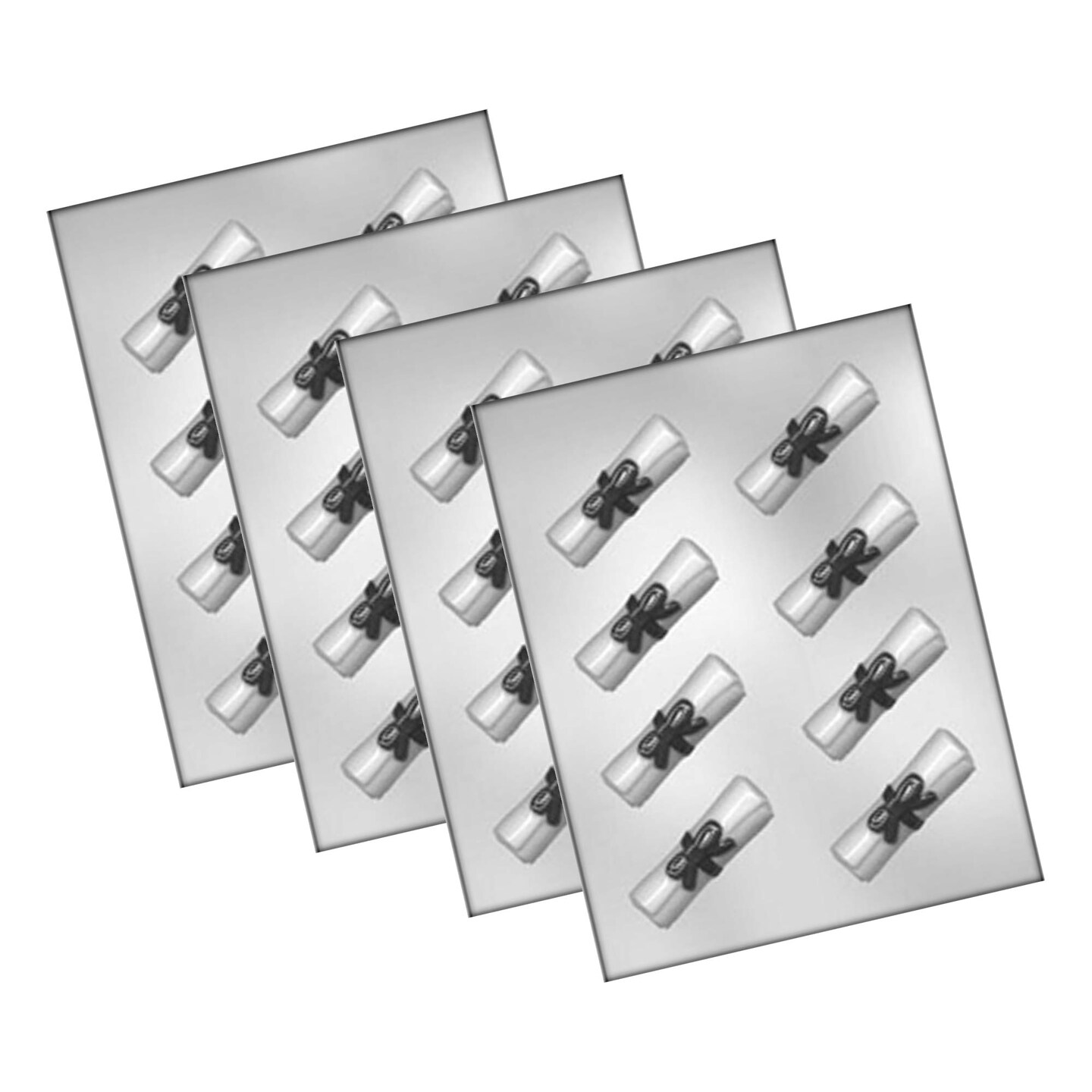 Diploma with Ribbon Chocolate Mold