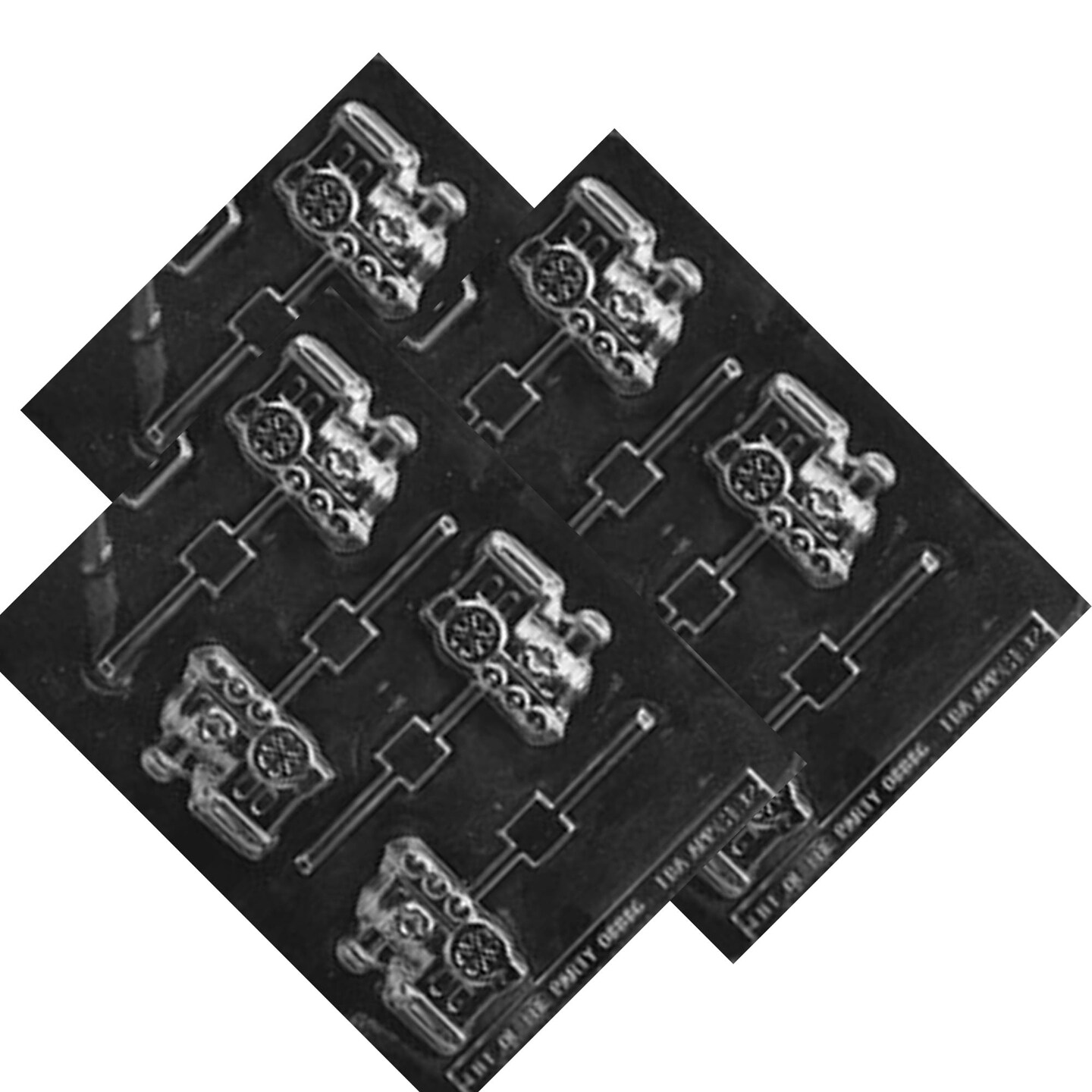 Christmas Engine Pop Chocolate Mold for Festive Treats