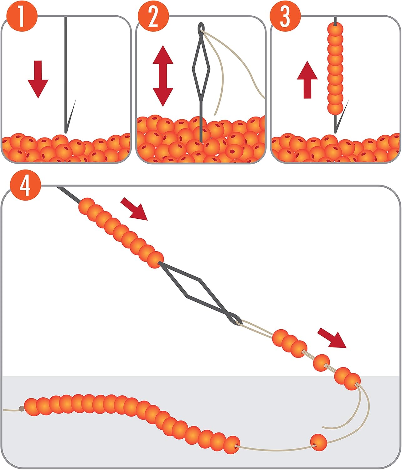 The Beadsmith Speedle Needle, 3 inches (76mm), 2 Pieces per Pack, Quickly and Efficiently Load Beads onto Your Thread, Works Best with 15/0 – 11/0 Seed Beads