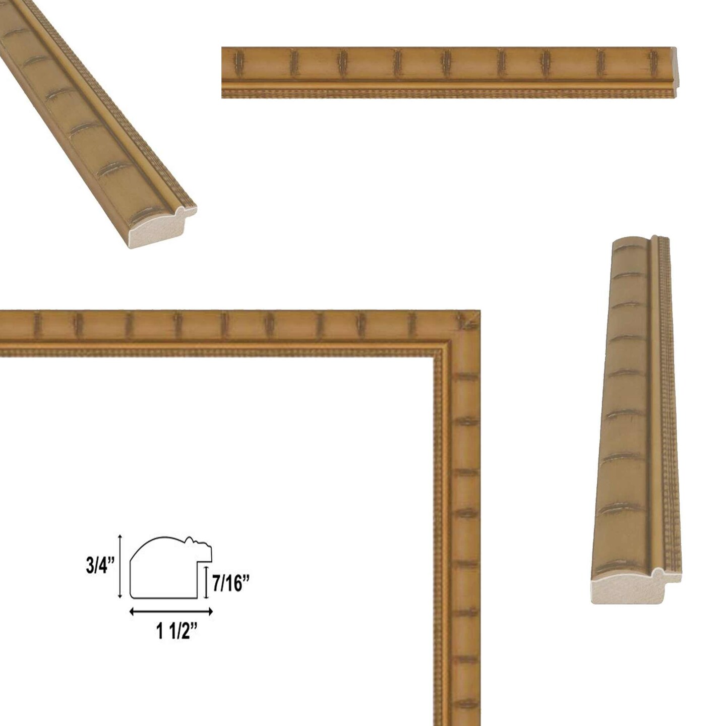 Natural Wood Bamboo Picture Frame 9x12 frame