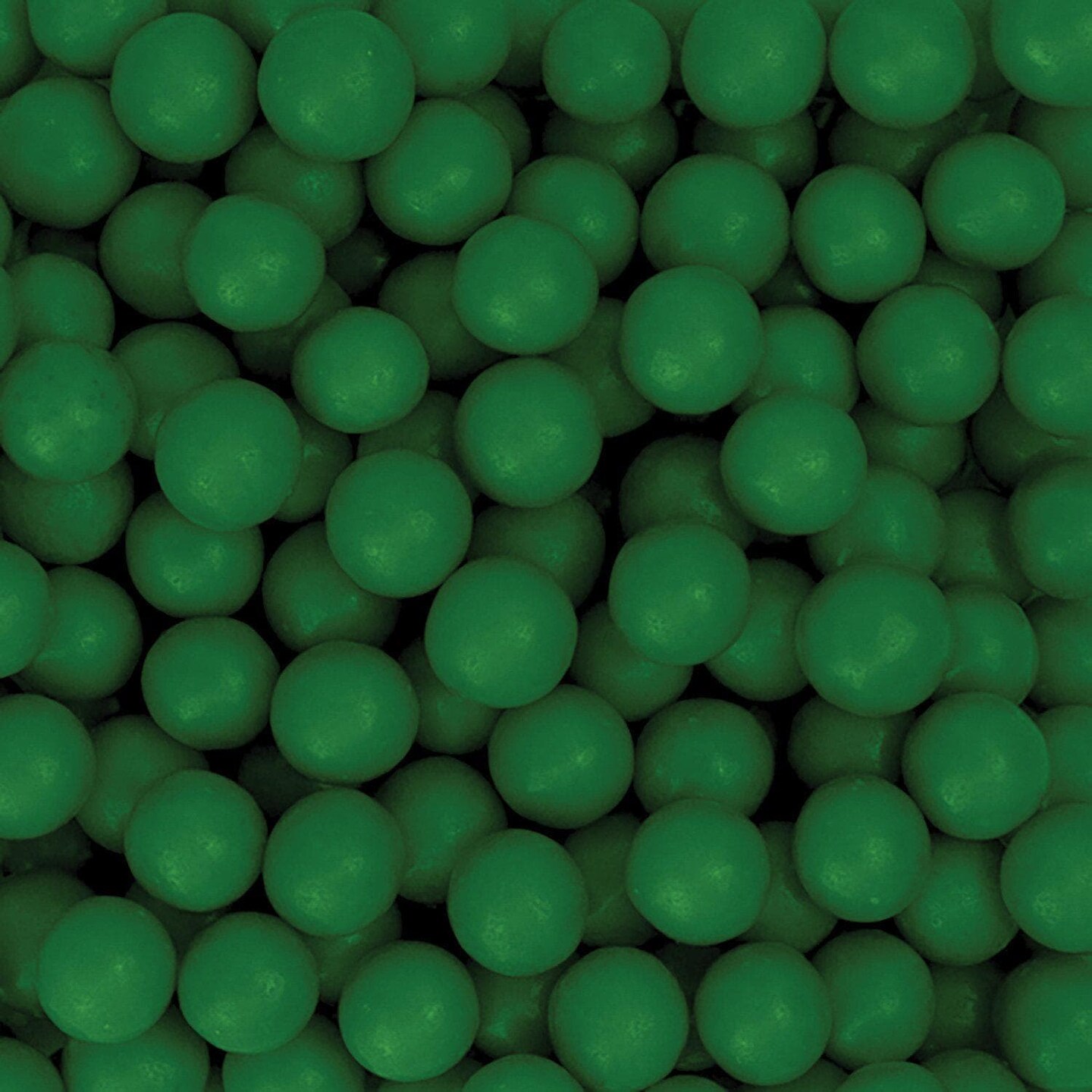 Krazy Sprinkles - Green 8mm Beads (1/2 Cup, 1x Jar) for Cakes, Ice Cream &#x26; Cookies