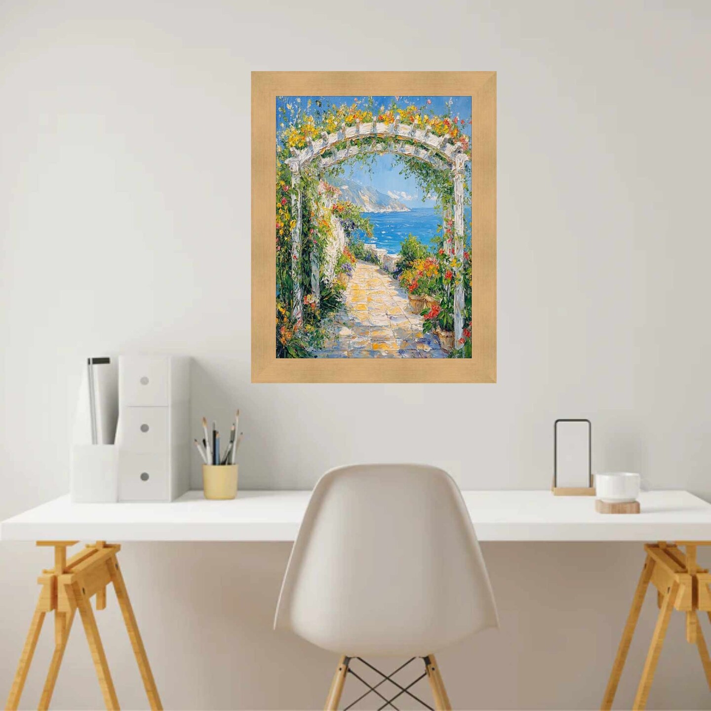 Brushed Gold Metal Bronze Picture Frame 16x20 frame