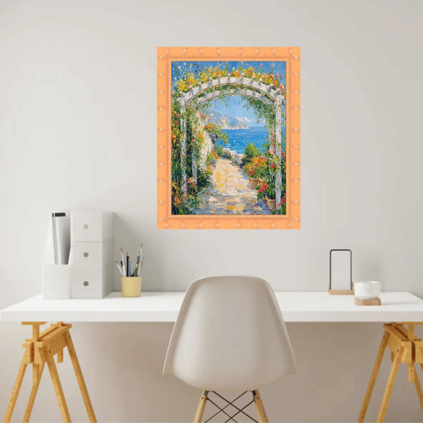 Natural Wood Bamboo Picture Frame 9x12 frame