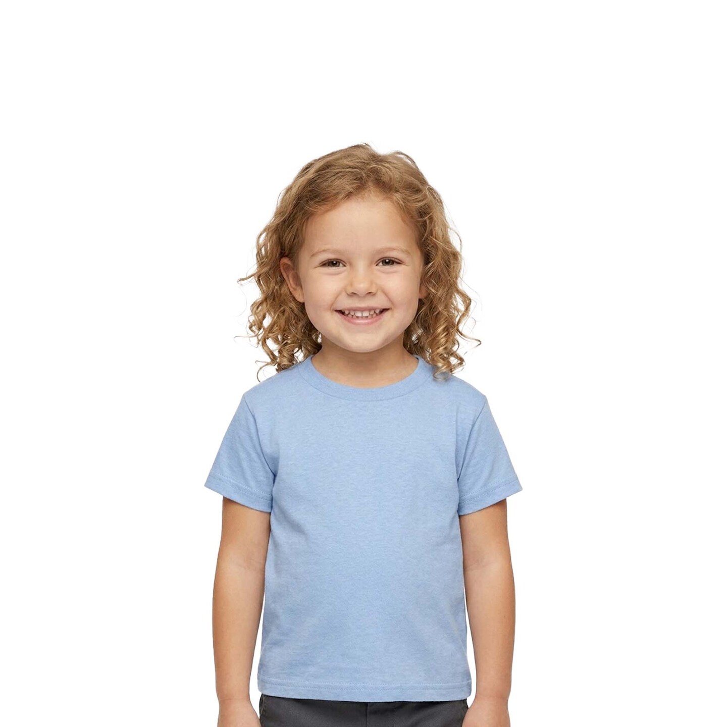 Rabbit Skins Toddler Cotton Jersey Crew Neck Short Sleeve Tee - 3301T
