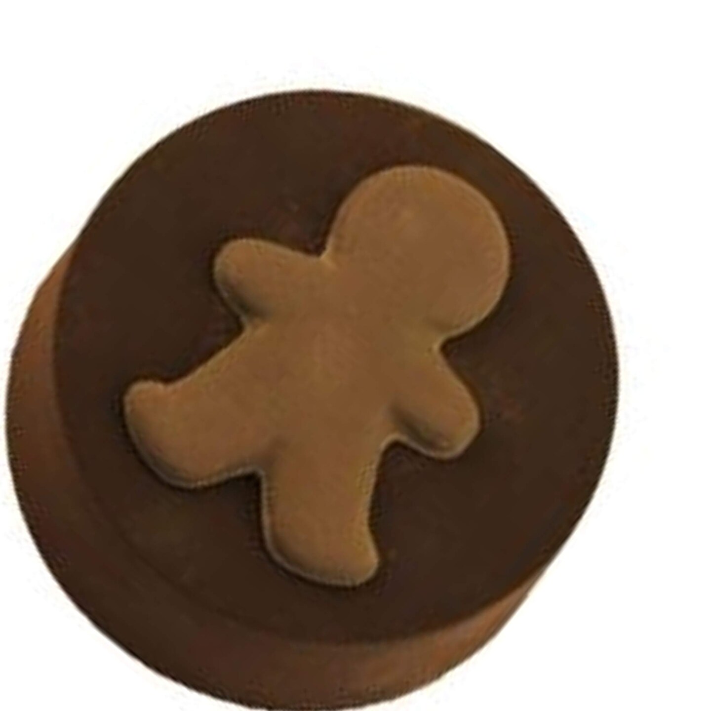 Gingerbread Boy Sandwich Cookie Chocolate Mold for Festive Creations