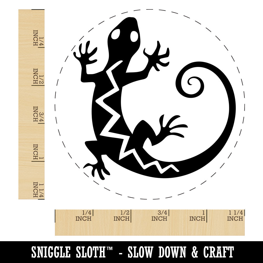 Southwest Native American Lizard Reptile Spirit Animal Rubber