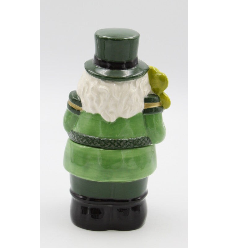 Ceramic Irish Nutcracker Candy Jar, Christmas Décor, Gift for Her, Gift for Mom, Kitchen Décor, Irish Saint Patrick’s Day Décor