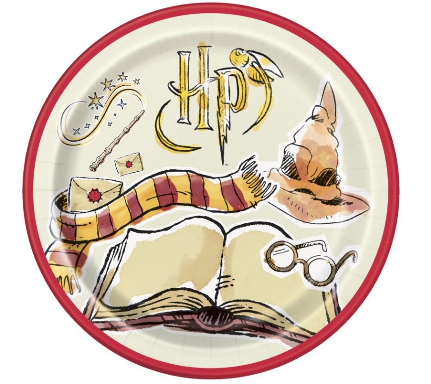 Harry Potter Round 9&#x22; Dinner Plates, 8ct