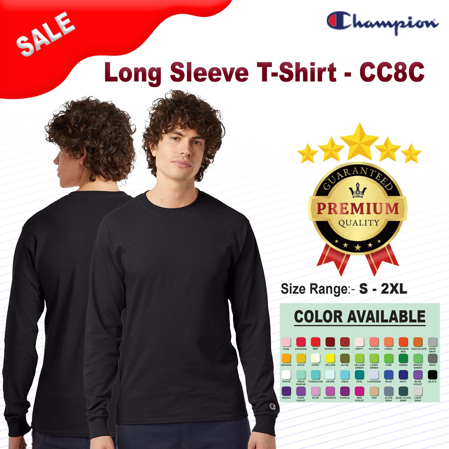 Champion&#xAE; Long Sleeve T-Shirt For Adult