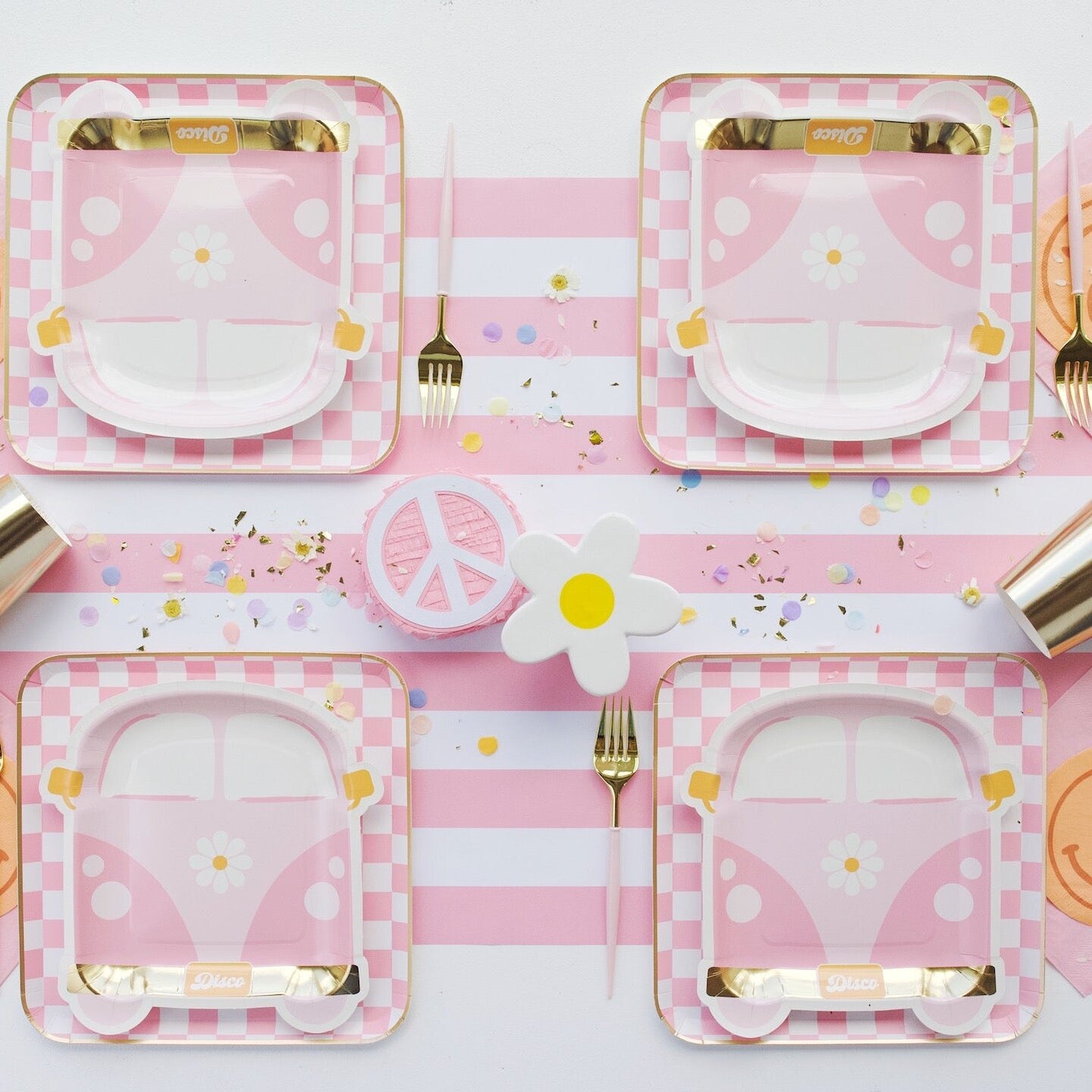 HARRY POTTER X BONJOUR F&#xCA;TE HONEYDUKES LARGE CHECKER PLATES