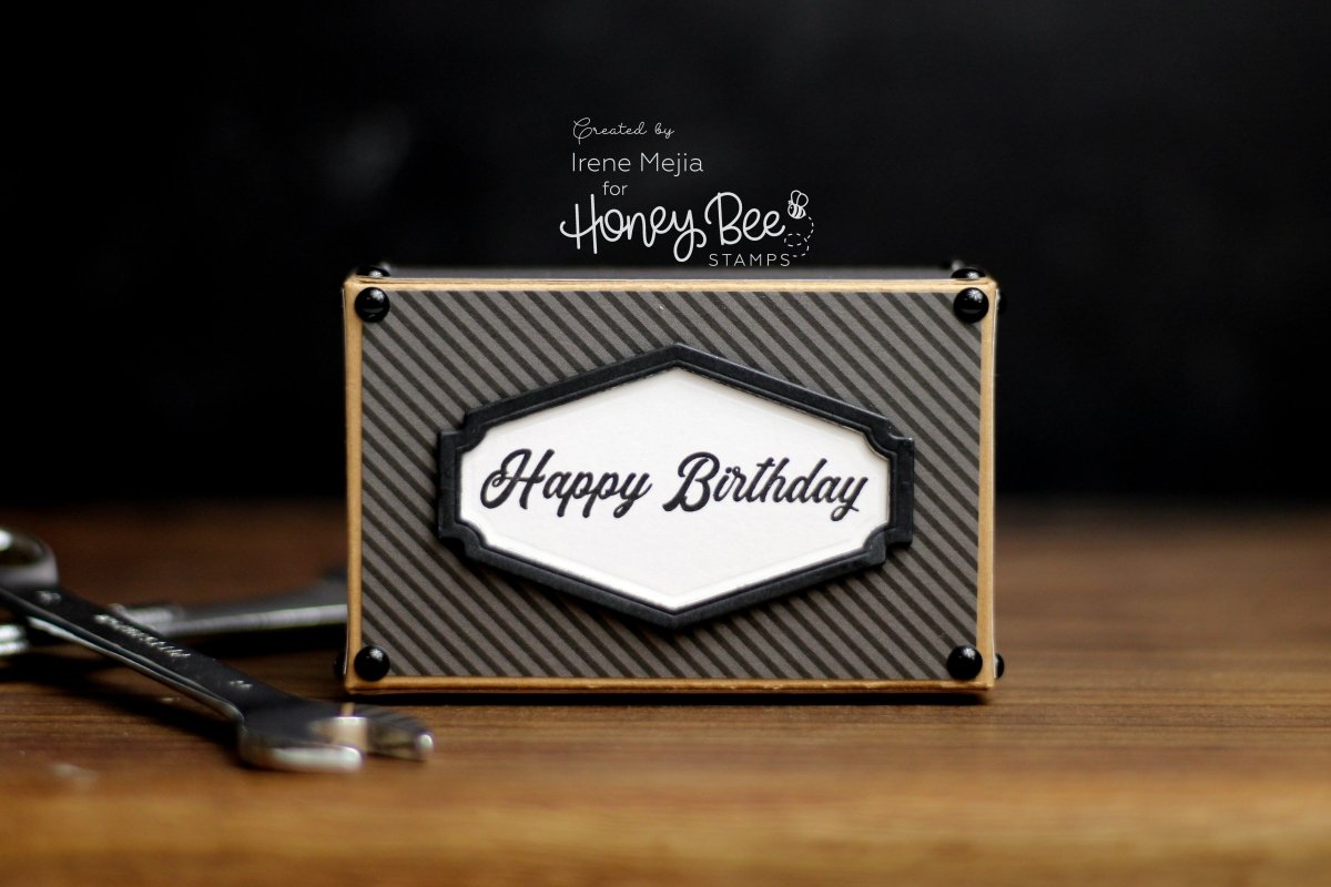 Vintage Gift Card Box - Honey Cuts - Stand-Alone Dies - Retiring