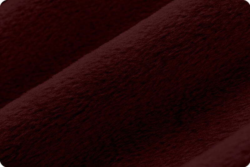 Fabric Shannon Black Cherry 90" Extra Wide Solid Cuddle 3 by the Quarter Yard C390-BLACKCHERRY