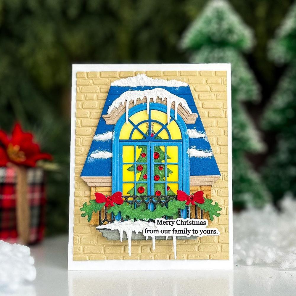 Lovely Layers: Window Holiday Add-On - Honey Cuts - Stand-Alone Dies