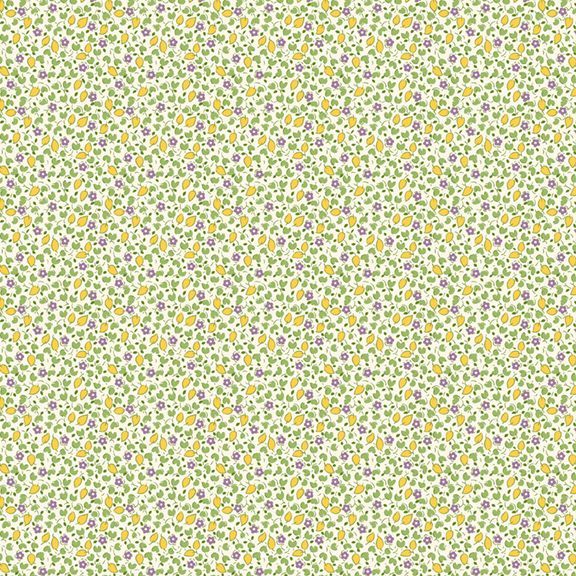 Fabric Marcus Green Ditsy Aunt Grace Goes Scrappy by the Quarter Yard R351530D-GREEN