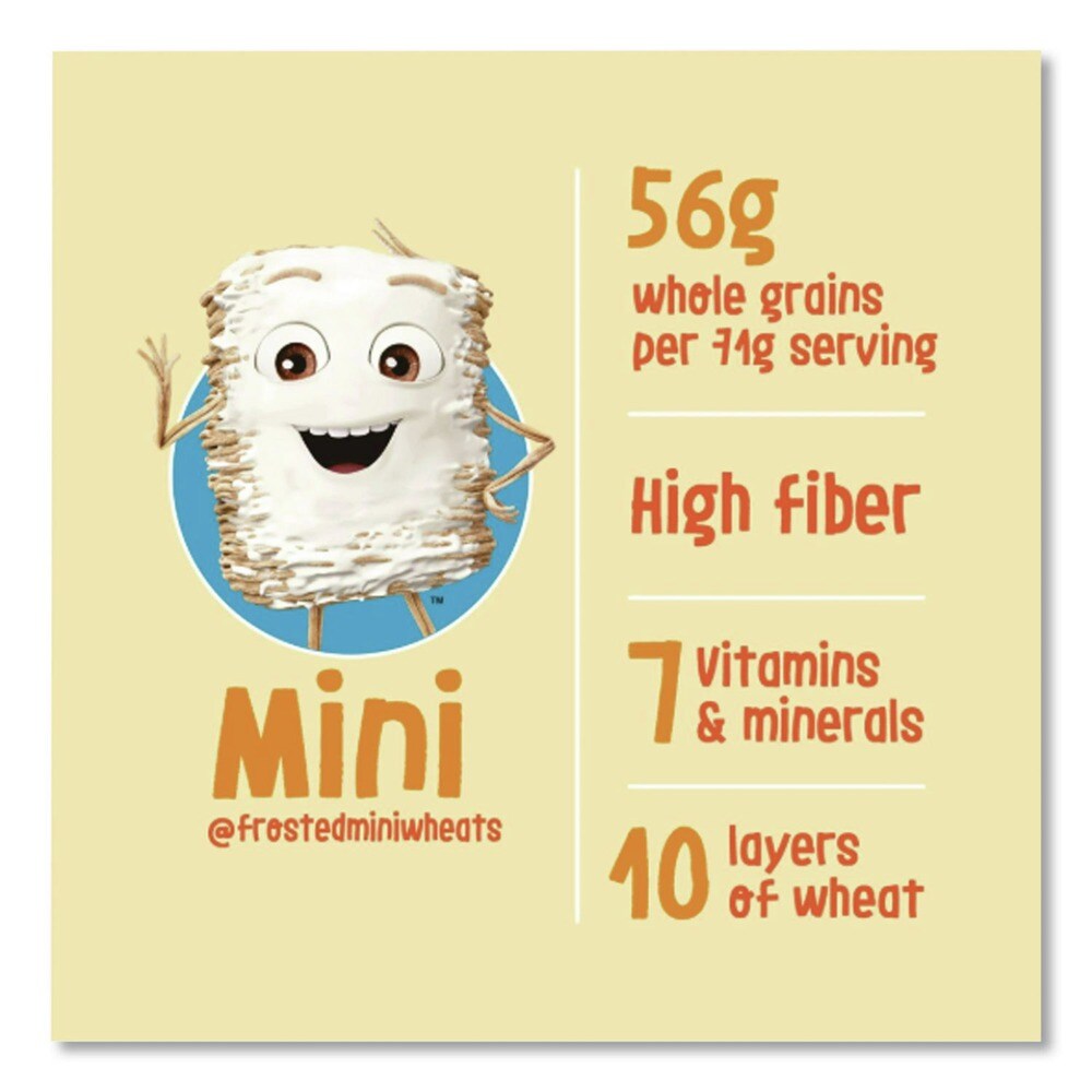 Kellogg's Single-Serve Frosted Mini Wheats Breakfast Cereal (6/Box)