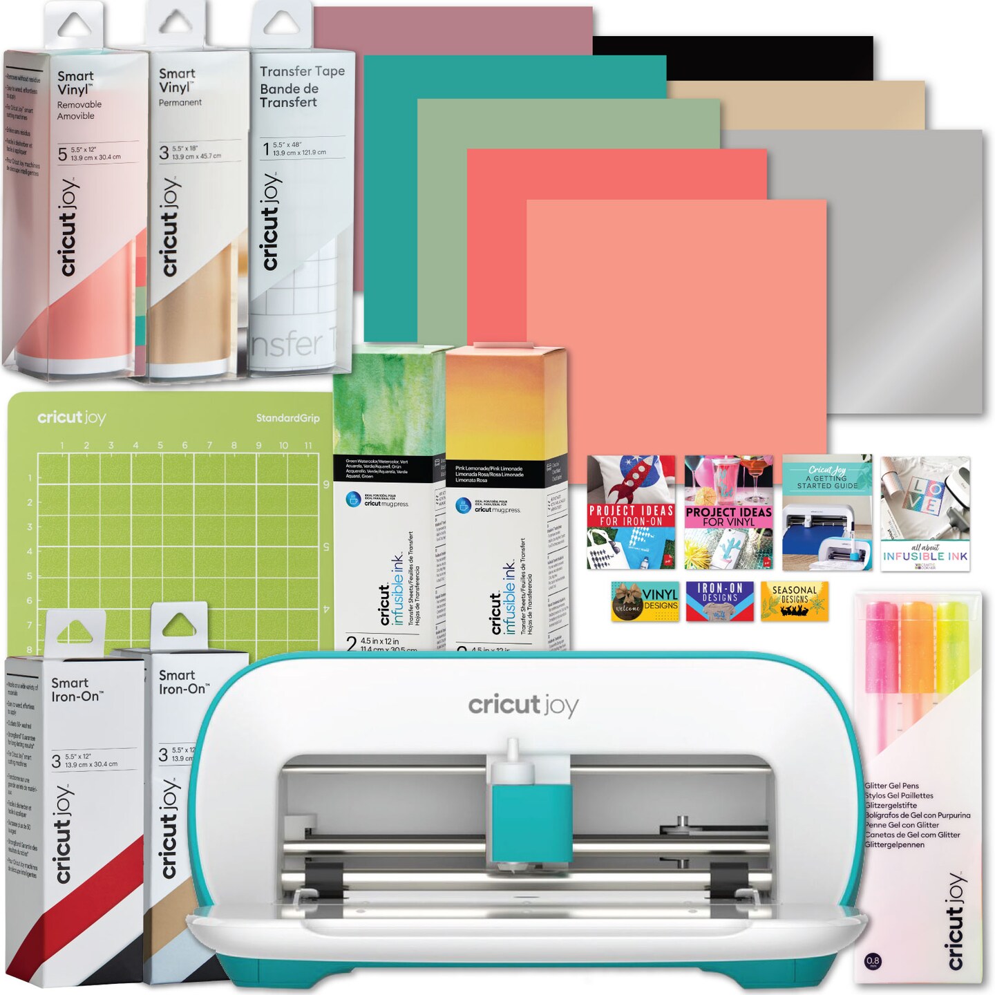 Cricut Joy Machine Ultimate Sampler Cricut Materials Bundle - Iron-On ...