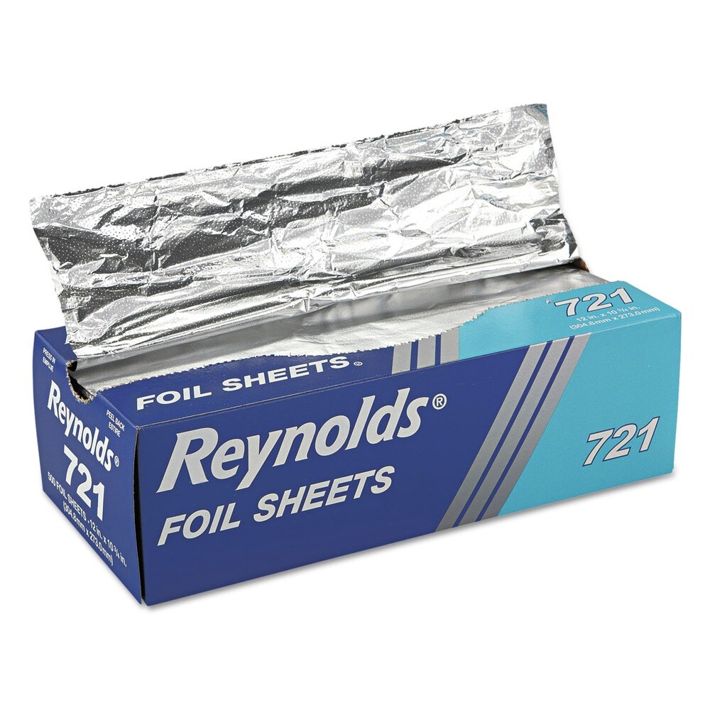 Reynolds Wrap 10.75 in. x 12 in. Pop-Up Interfolded Aluminum Foil Sheets (500/Box)