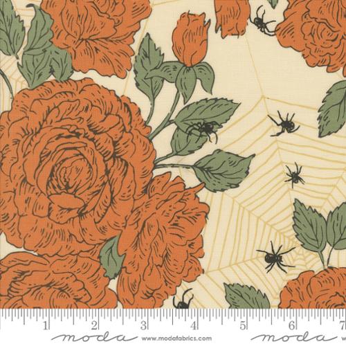 Fabric Moda Bone Haunted Roses Home Sweet Haunt by the Quarter Yard 20911-11
