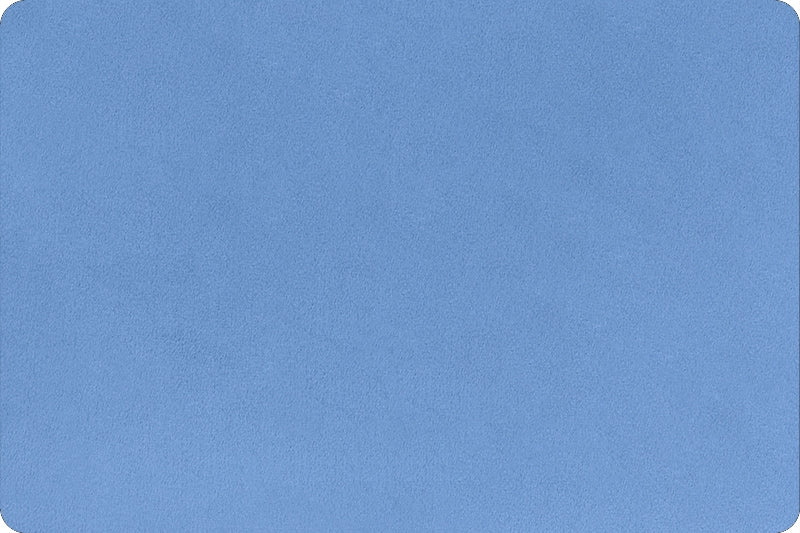 Fabric Shannon Bluebell 90" Extra Wide Solid Cuddle 3 by the Quarter Yard C390-BLUEBELL