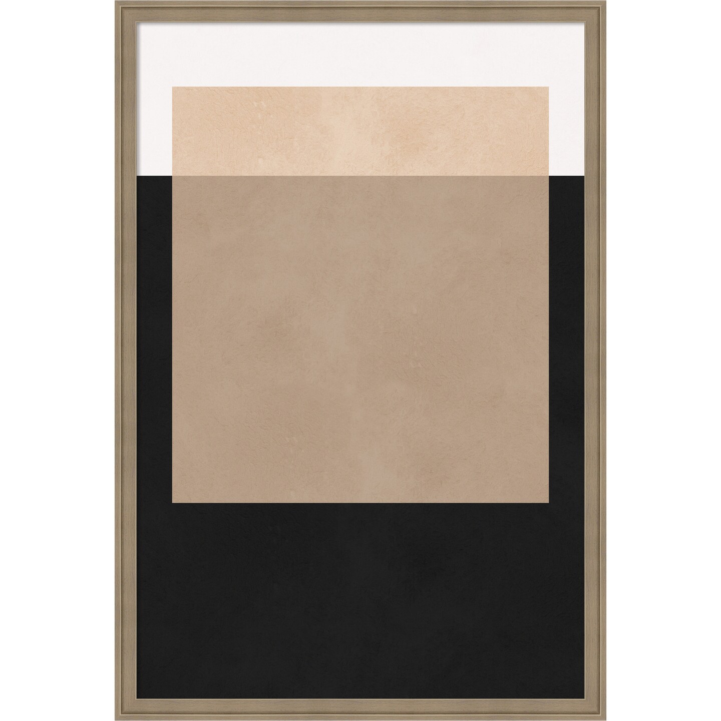 Amanti Art Framed Fabric Pinboard Overlapping geometry 11 Printed Bulletin Board for Use as a Vision Board or Wall Organization