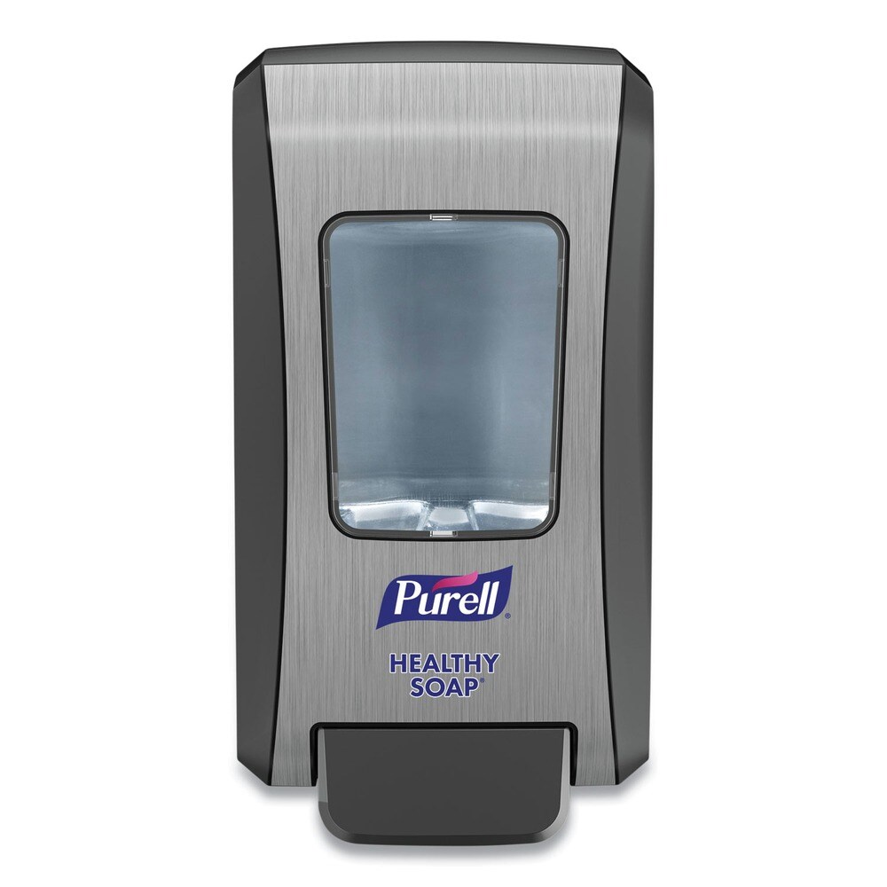 PURELL 2000 ml 6.5 in. x 4.65 in. x 11.86 in. Fmx-20 Soap Push-Style Dispenser - Graphite/Chrome (6/carton)
