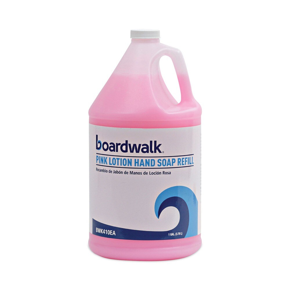 Boardwalk 1 gal. Mild Cleansing Pink Lotion Hand Soap Refill - Cherry Scent