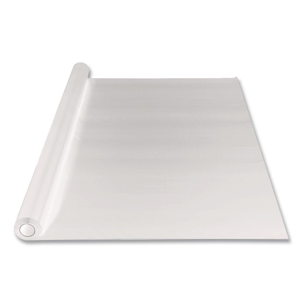 Hoffmaster 40 in. x 100 ft. Plastic Roll Tablecover - White (1-Roll)