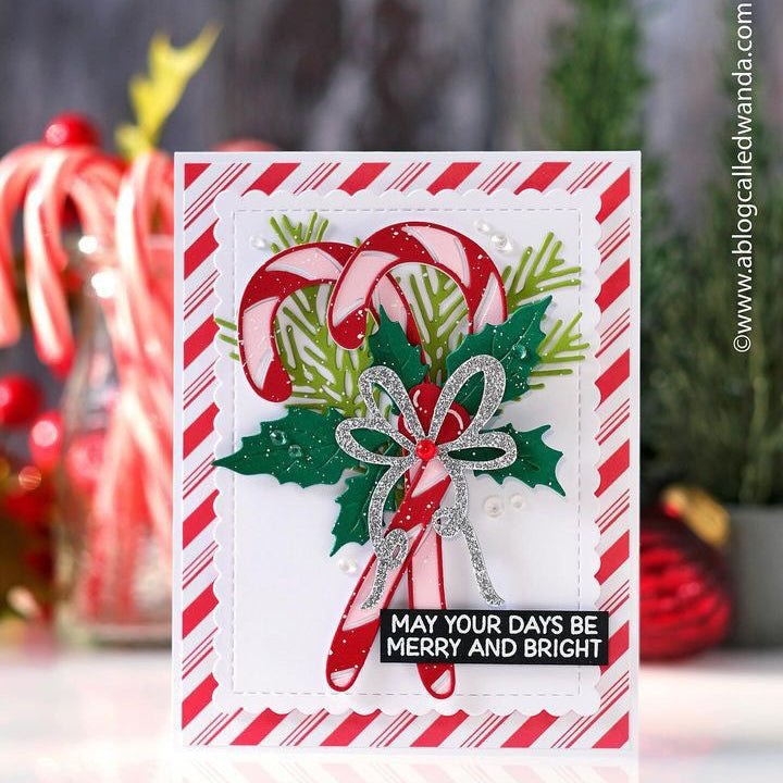 Scallop A2 Card Frames - Set of 7 Frames Honey Cuts - Stand-Alone Dies